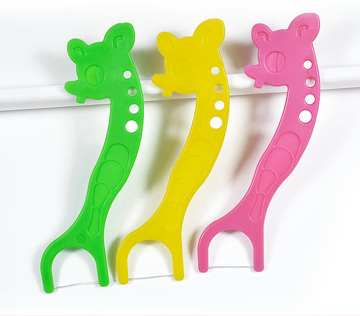 【口腔产品实付满19包邮】思美客儿童牙线，安全护龈，趣味洁牙，30支/盒 商品图3