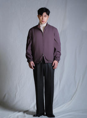 Loro Piana Storm System® 棕色双面飞行员夹克