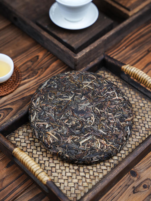 【最后库存】【马拐塘】【整提5饼】2022年春茶纯一水的甜！纯一类的香！纯分享吧！规格：357克/片  5片/提 商品图2