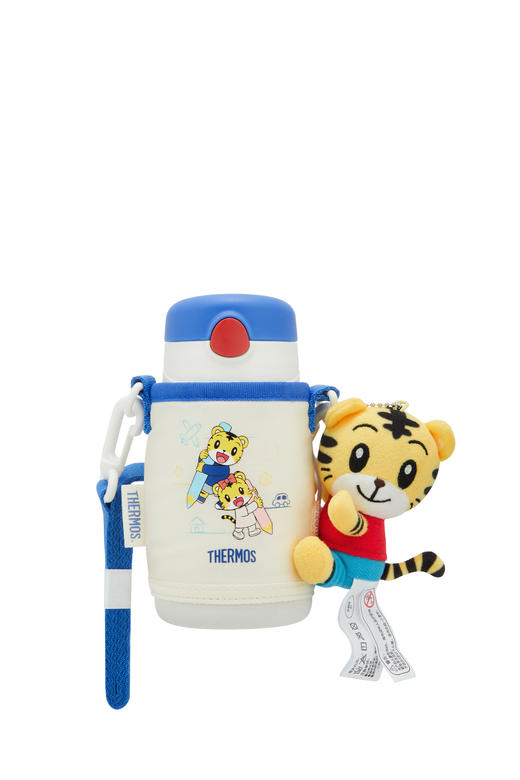 膳魔师巧虎系列350ML手柄吸管保温杯礼盒/TCKC-350FS-QH-RB 商品图1