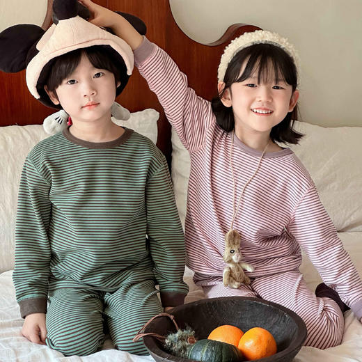 【39元】儿童小羊毛无骨套装丨蚕丝羊绒触感 保暖内衣居家服 商品图1