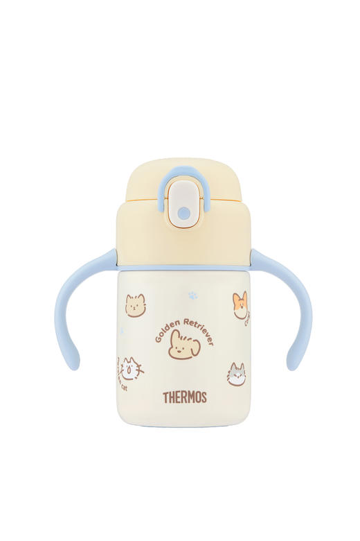 膳魔师萌宠系列350ML手柄吸管保温杯/TCKT-353SYB-PET 商品图0