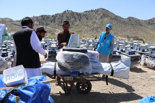 为阿富汗家庭提供一张4x5米塑料防水布 商品图10