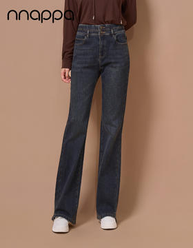 外穿时尚中腰时尚微喇裤PA29396