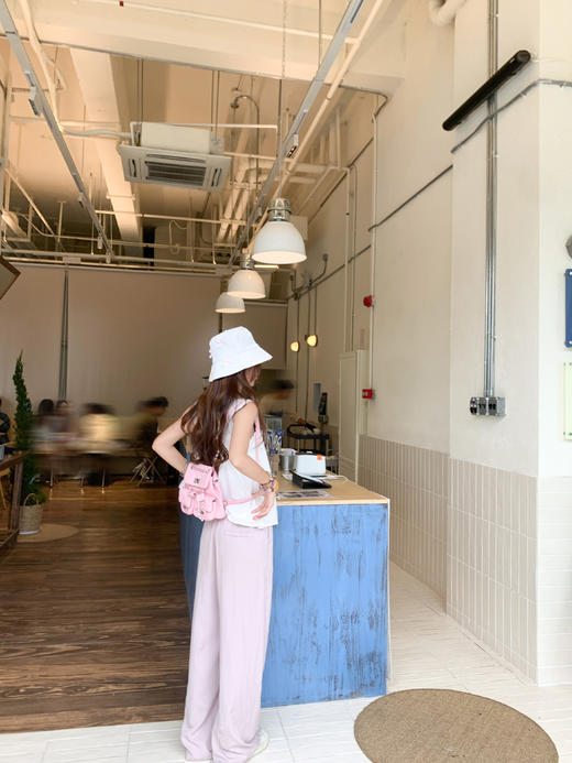 <曾小咸推荐>4.8现货秒杀！微信超特价！蕾丝边方领背心 日常159.99 立减90 秒杀69.99！休闲裤 秒杀79.99！！ 商品图11