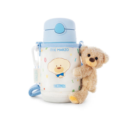 膳魔师13DE系列350ML手柄吸管保温杯礼盒/TCKC-350FS-BL-13DE 商品图0