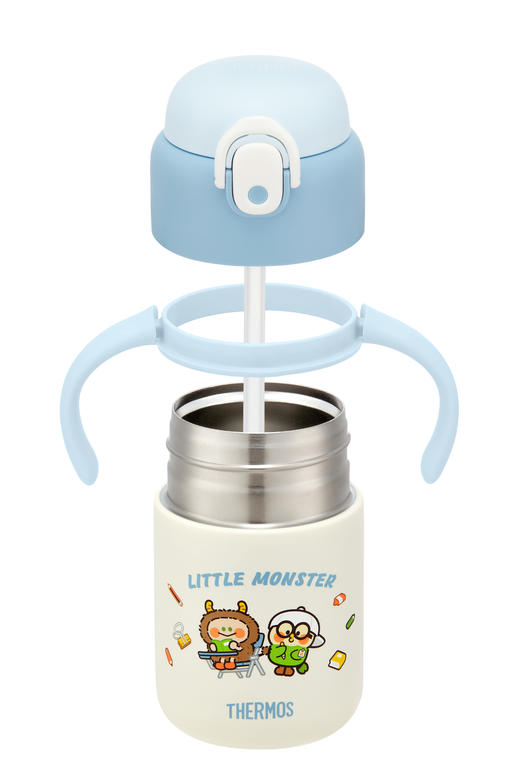 膳魔师BEBE350ML手柄吸管保温杯/TCKT-353SBL-BEBE 商品图3