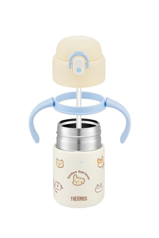 膳魔师萌宠系列350ML手柄吸管保温杯/TCKT-353SYB-PET 商品图2