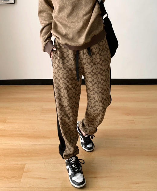 𝐂𝐇男女老花纯棉运动裤束脚长裤930 商品图2