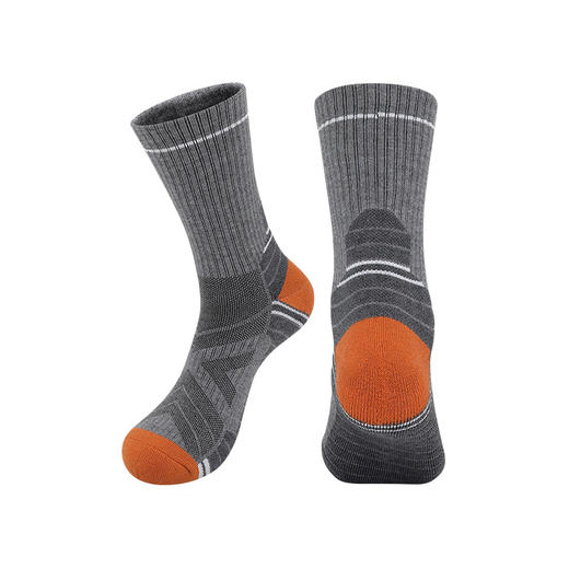 【买一送一】秋冬户外保暖美利奴羊毛袜保暖防滑登山徒步袜透气防滑运动袜批发 商品图5