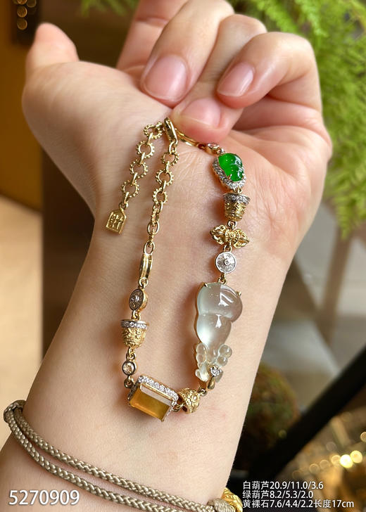 5270909，葫芦手链。具体价格微信咨询 商品图3