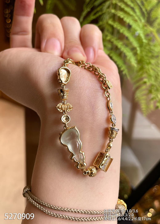 5270909，葫芦手链。具体价格微信咨询 商品图5
