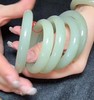 和田玉手镯-和田玉正圈手镯 商品缩略图0