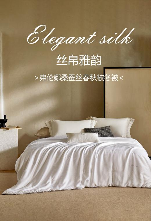 自然醒弗伦娜100%桑蚕丝春秋冬被LB 商品图0