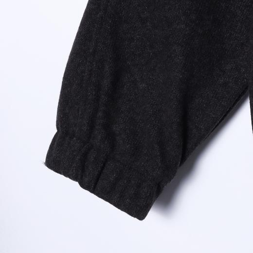 SDSA秋冬新款痞帅男装韩版松紧拼接拉链立领连帽卫衣百搭宽松外套 商品图3