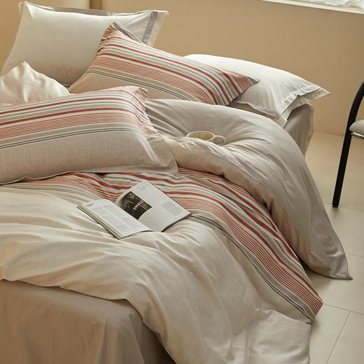 【云粉节】10楼 安睡宝 长绒棉印花双人四件套-半夏/瑞恩 吊牌价2799元 活动价899元 商品图4