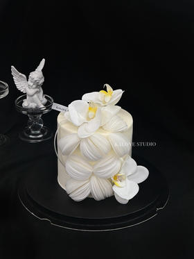 蝴蝶兰高级艺术蛋糕（主图加高款