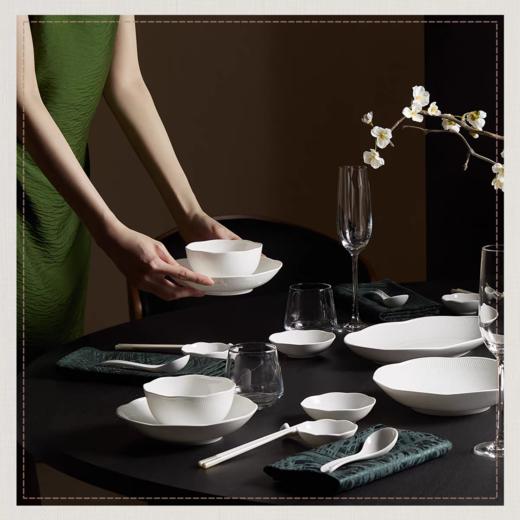 【云粉节】10楼玛戈隆特32头餐具-荷塘月色吊牌价2999元活动价1599元 商品图0