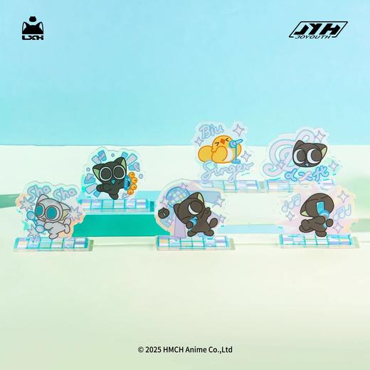 罗小黑 唱喵 亚克力立牌 6包/盒 国谷 商品图0