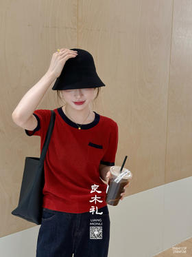 良木礼——羊毛圆领上衣