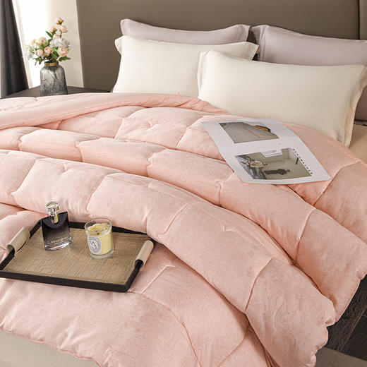 【云粉节】10楼 安睡宝 全棉印花A类棉花冬被-千禧粉 吊牌价2499-3199元   活动价799-999元 商品图2