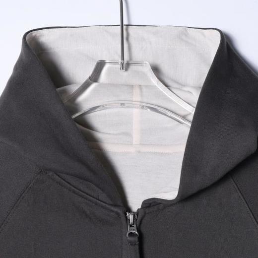 87637SDSA男士秋冬新款痞帅男装美式简约刺绣字母拉链连帽卫衣百搭时尚 商品图2