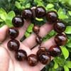 【青山特惠】2.0*12颗 沉水海南黄花梨紫油梨褶皱满水波老料手串 h105 商品缩略图0
