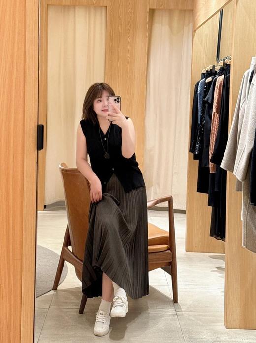 【高品质私服】【IC羊毛法兰绒中长半身裙】周二（10.14）上午10点开始 A摆半裙，品质优异 混色优雅 柔软舒适，轻薄绒面G1557-CC【无标出货 介意慎拍】 商品图2