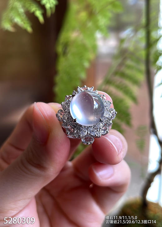 5280309，蛋面戒指。具体价格微信咨询 商品图2