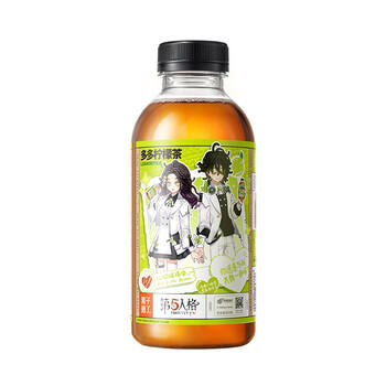 果子熟了【第五人格联名第二弹】多多柠檬茶 青柠味500ml*15瓶 /水饮冲调 /饮料 /茶饮料 商品图2