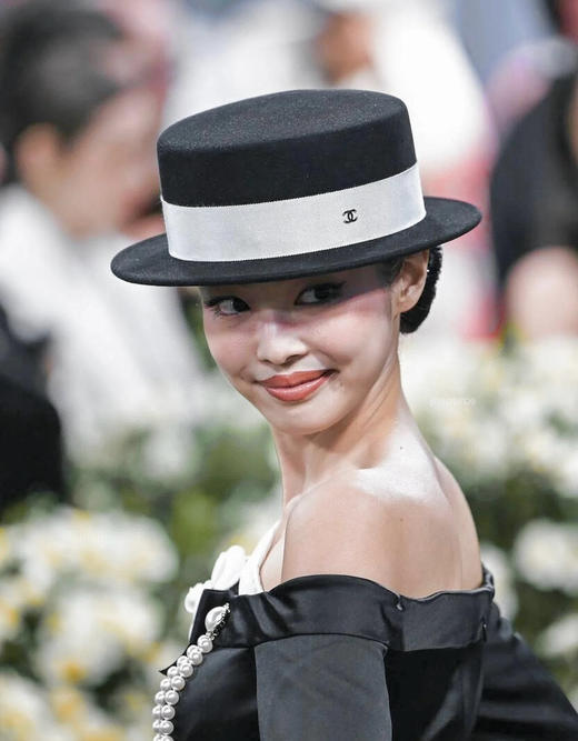 小香同款进口羊毛平顶帽 25秋冬新款(COCO) 商品图0