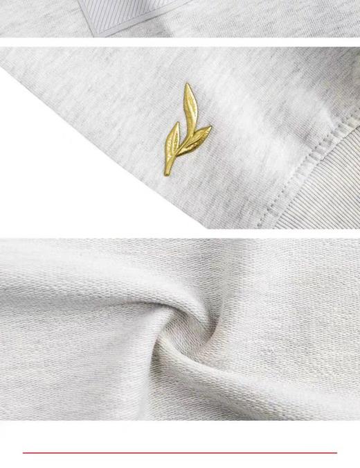 XY/安踏生活系列套头卫衣翻领短款上衣162438717--1灰花灰 商品图2