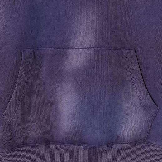 8045SDSA男士秋冬新款痞帅男装潮牌扎染做旧连帽卫衣设计师百搭上衣 商品图3