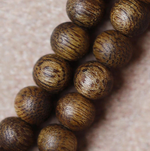 【青山特惠】5mm 30颗 绿棋楠【芊惠】沉香手串 c3 商品图3