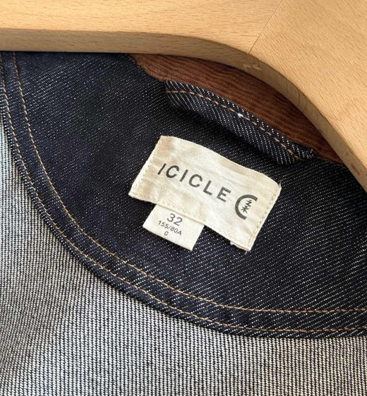 小禾巴恩风宽松牛仔短夹克外套090503 商品图6