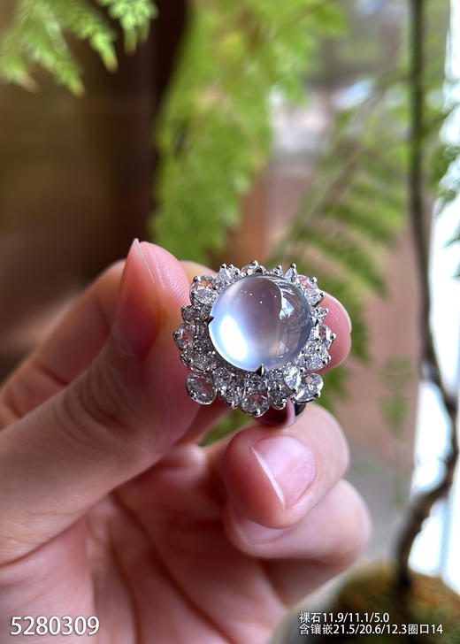 5280309，蛋面戒指。具体价格微信咨询 商品图1