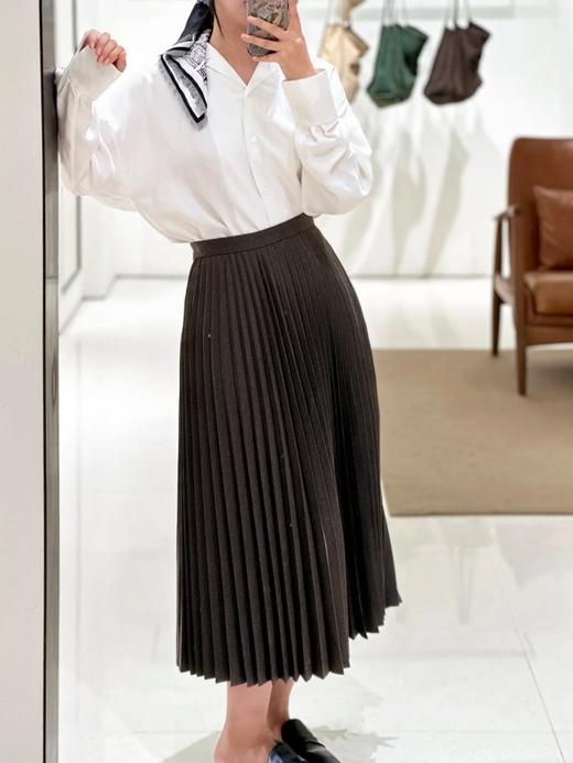 【高品质私服】【IC羊毛法兰绒中长半身裙】周二（10.14）上午10点开始 A摆半裙，品质优异 混色优雅 柔软舒适，轻薄绒面G1557-CC【无标出货 介意慎拍】 商品图10