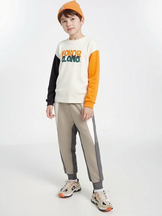 佐丹奴童装25年商场同款拼接色【空气三明治】针织裤03115082 商品图2