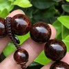 【青山特惠】1.8*13颗 沉水海南黄花梨紫油梨褶皱满水波老料手串 h111 商品缩略图2
