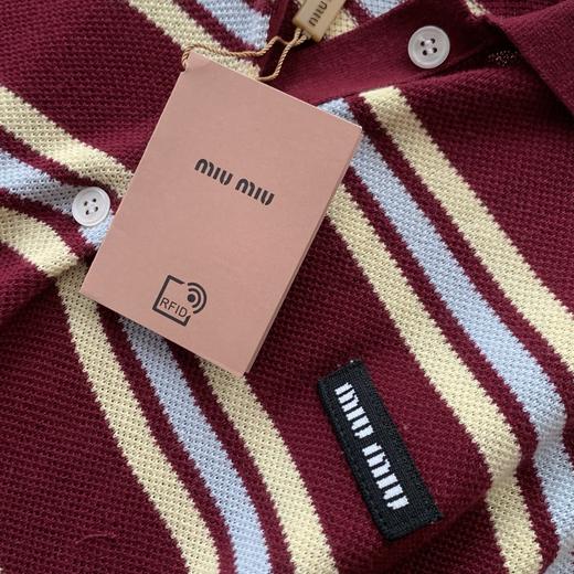 miu家条纹长袖针织柔软亲肤百搭显瘦 商品图14