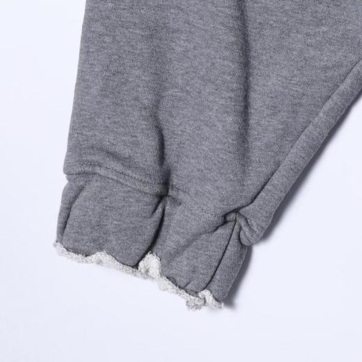 SDSA秋冬新款痞帅男装美式磨边印花字母拉链连帽卫衣百搭时尚外套 商品图4