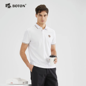 【吸湿透气】波顿春夏短袖纯色POLO高端户外运动休闲MT939223