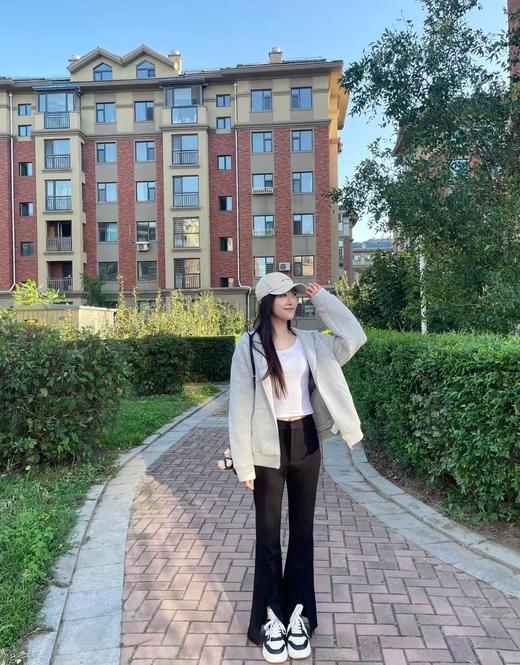 正品MOCO小宽松连帽外套里外棉卫衣外套 商品图5