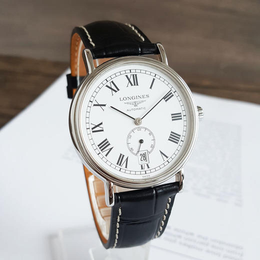 【95新】LONGINES 浪琴瑰丽系列L4.805.4.11.2自动机械机芯38.5MM（男款）160925NJM04 商品图2