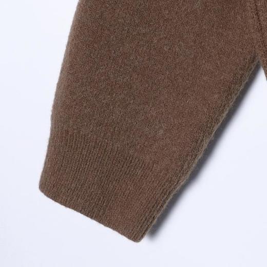 72633SDSA秋冬新款痞帅男装撞色趣味图案拉链连帽毛衣百搭开衫针织衫 商品图4