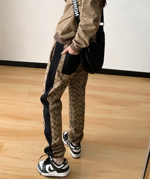 𝐂𝐇男女老花纯棉运动裤束脚长裤930 商品图5