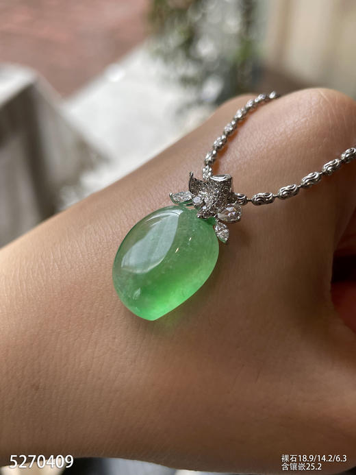 5270409，福瓜吊坠。具体价格微信咨询 商品图3