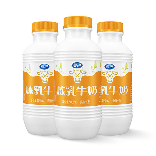 夏进炼乳牛奶500ml×12瓶 商品图2