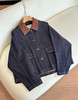 小禾巴恩风宽松牛仔短夹克外套090503 商品缩略图2