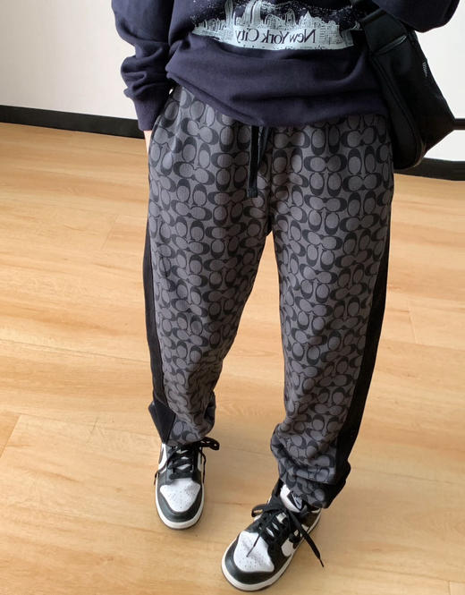 𝐂𝐇男女老花纯棉运动裤束脚长裤930 商品图1